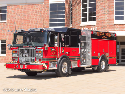 Central Village Fire Company Station 97 Plainfield CT fire trucks fire apparatus shapirophotography.net Larry Shapiro photographer Seagrave Marauder II rescue engine